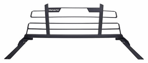 TrailFX Headache Rack Titanium Black Powder Coated Steel Frame Fits Dodge Ram 1500 2002-2024 with Mounting Kit Fits Cross Bed Tool Boxes TrailFX HR002B