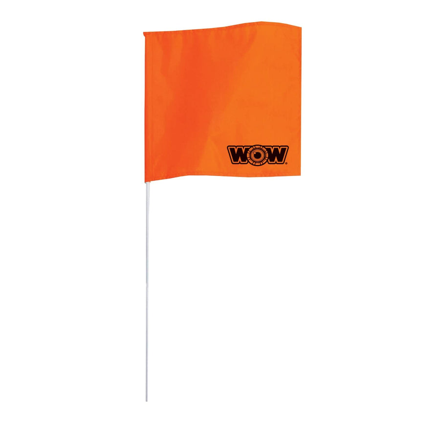 24" WOW Sports Watersports Safety Flag - Floating Flag For Boating - Perfect Boating Accessory