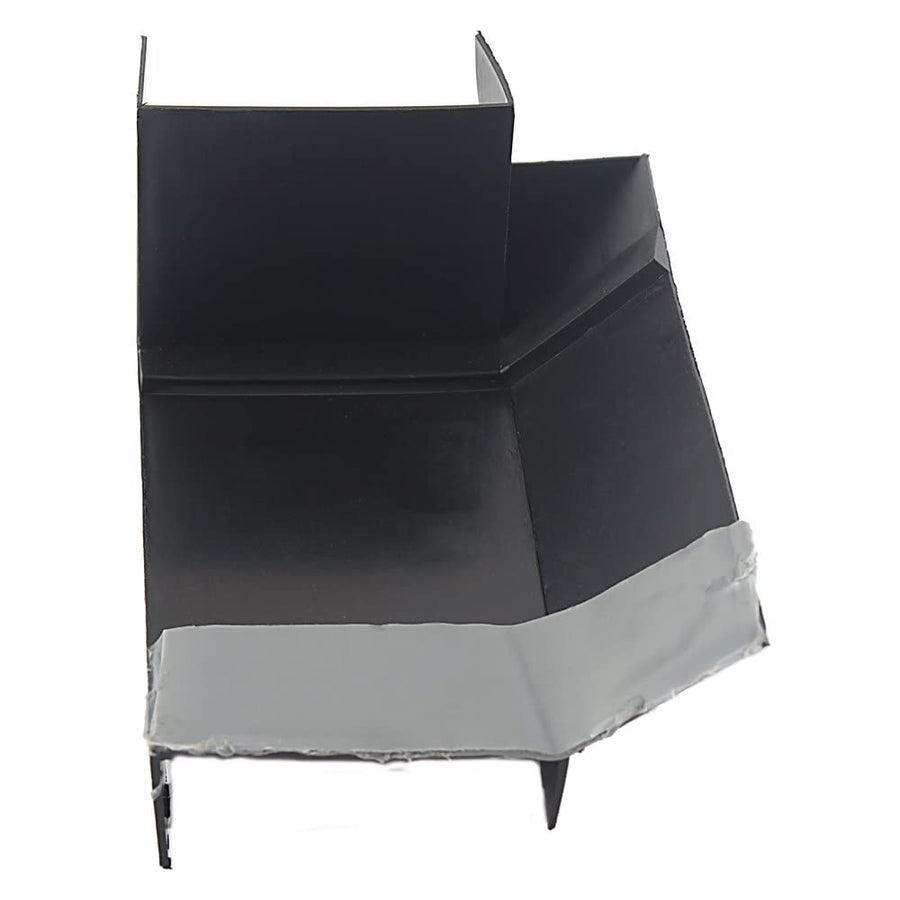 Left Hand Notch Corner Block AP Products 018-1161-LH, Black / 4-1/2" x 2-1/2" x 2"