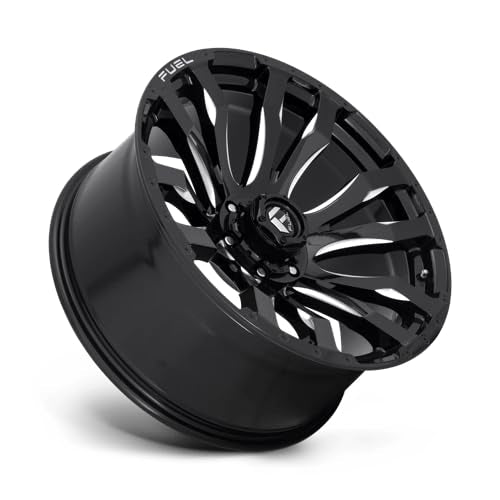 D673 FUEL OFF-ROAD BLITZ 20X9, 5X5.0, 5.04, 1mm GLOSS BLACK MILLED - D67320907550