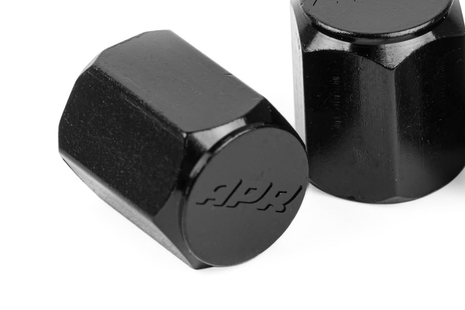 MS100197 APR Valve Stem Caps - Black