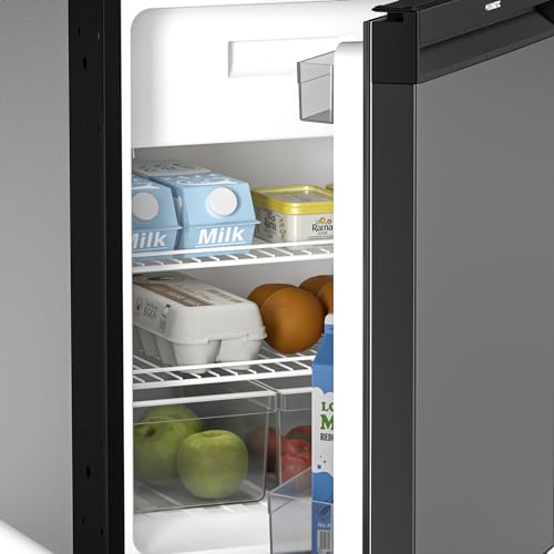 Dometic NRX80E, Refrigerator/Freezer Compressor, Economy, DC Only, 80 Liter, Black Door, Ships without Frame