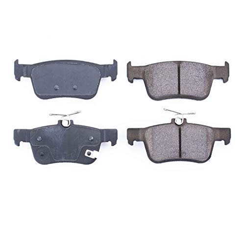 Power Stop Z16 16-1878 Evolution Rear Ceramic Brake Pads For Acura RDX 2019-2022, Honda Civic 2016-2021 [Model Specific]