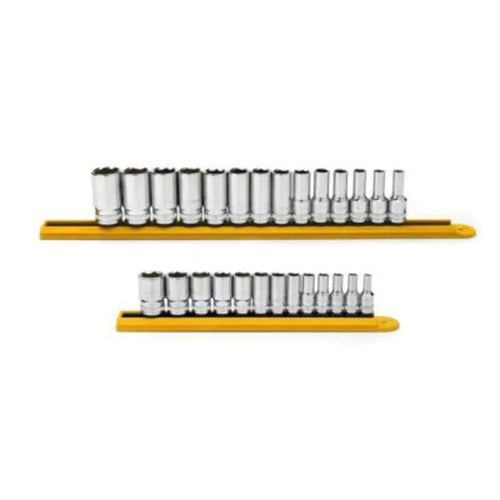Set Skt Mid Lngth 1/4 3/8Dr 6Pt Gearwrench 27Pc Mm (86541-06)