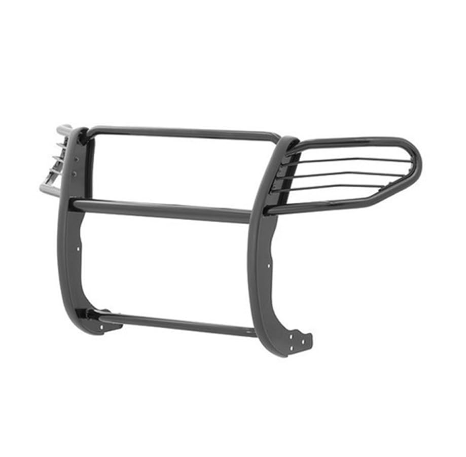Grille Brush Black Horse Bumper Guard Modular Black Compatible with 2005-2015 Nissan Xterra-17A112100MA