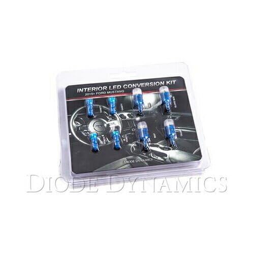 Mustang Diode Dynamics Interior Light Kit 15-17 Mustang Stage 2 Blue