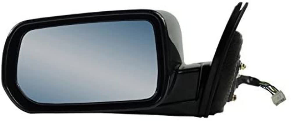 Driver Side Fit Mirror for Acura 3. 2TL, Black w/PTM Cover, w/Memory, Blue Lens, Foldaway, Heated Power