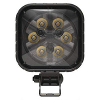 Black Worklamp, Spot Pattern, 12/24V