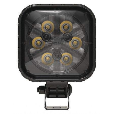 Black Worklamp, Spot Pattern, 12/24V