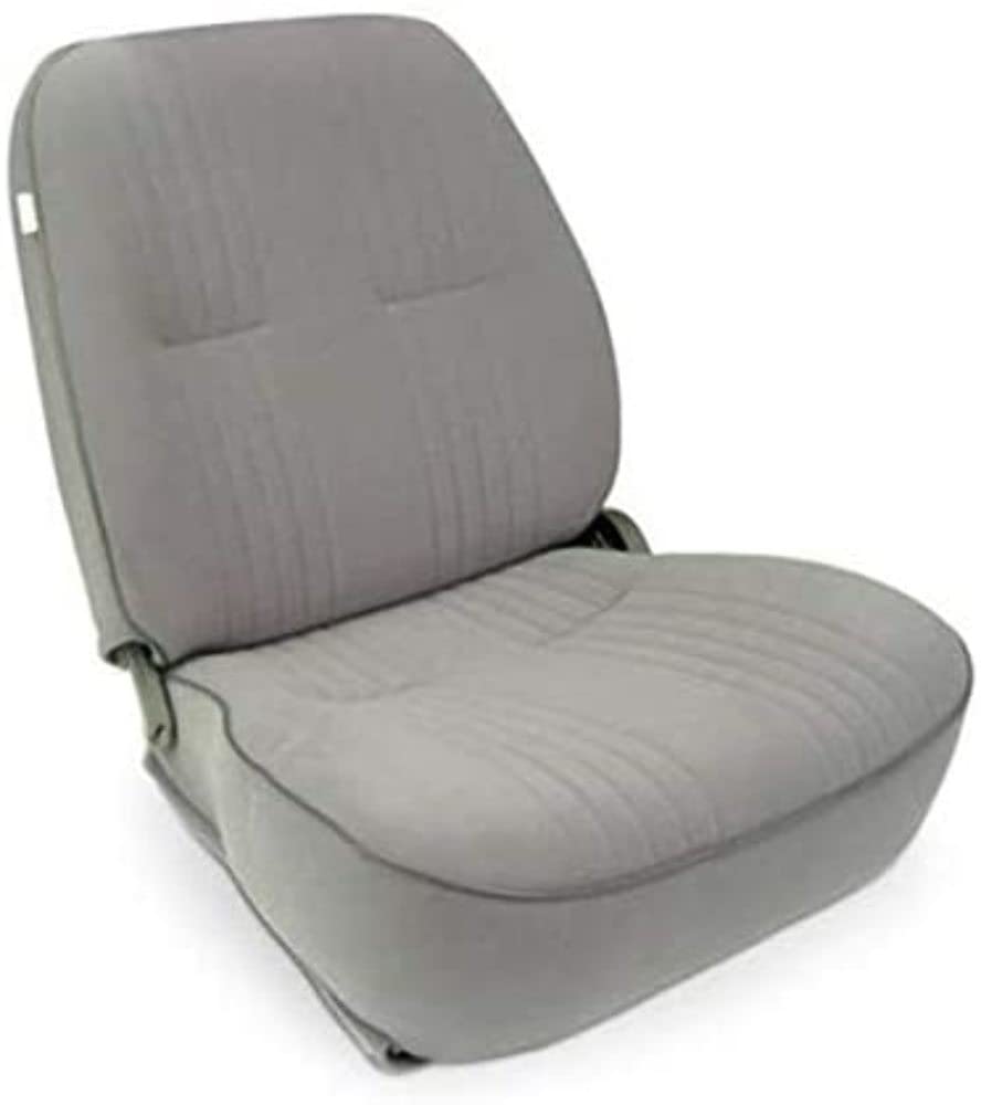 Gray Velour ProCar by Scat 80-1400-62R Racing Pro90 Low Back Recliner Right Seat