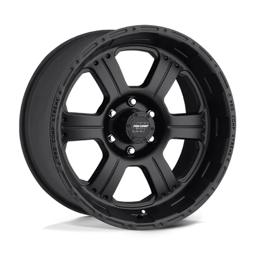 PXA89 Pro Comp Alloys 17X9 5X4.5 F-BLK -6MM - PXA7089-7965