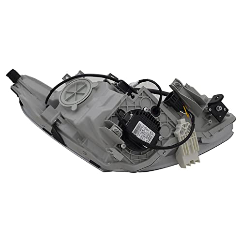 Left TYC Headlight Assembly Compatible with 2007-2008 Infiniti G35