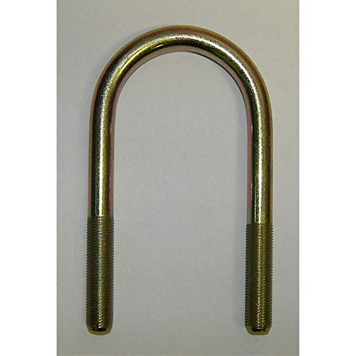 U-Bolt AP Products for 2.38" Tube YZ with 0.50" x Flanged Nut - 0.50"-20 x 5.10", 2 Pack