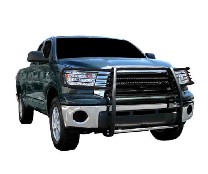 Bumper Guard Modular Black Black Horse Grille Compatible with 2008-2022 Toyota Sequoia|2007-2021 Toyota Tundra(Excl. 08-21 Platinum/Limited)-17A098900MA