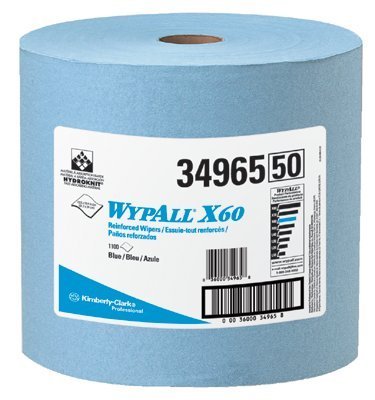 KIMBERLY CLARK Professional WypAll X60 Wipers - SEPTLS41234965 34965