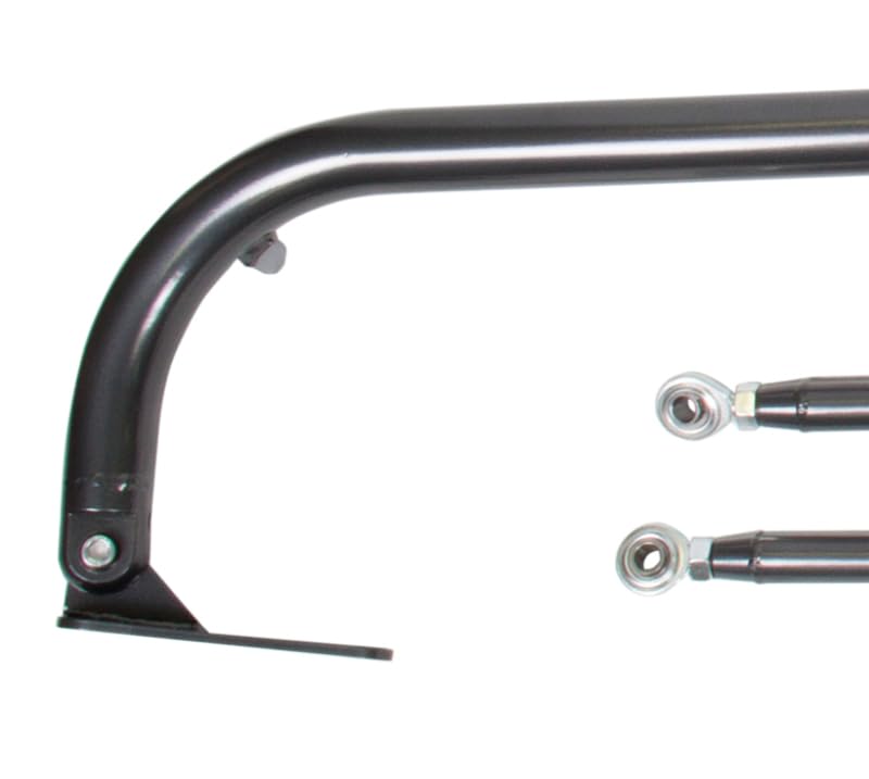NRG Innovations 49-Inch Harness Bar, Universal Roll Bar for Racing Seats & 4/5/6 Point Harness, Midsize Vehicle Fit, Titanium, NRG-HBR-002TI