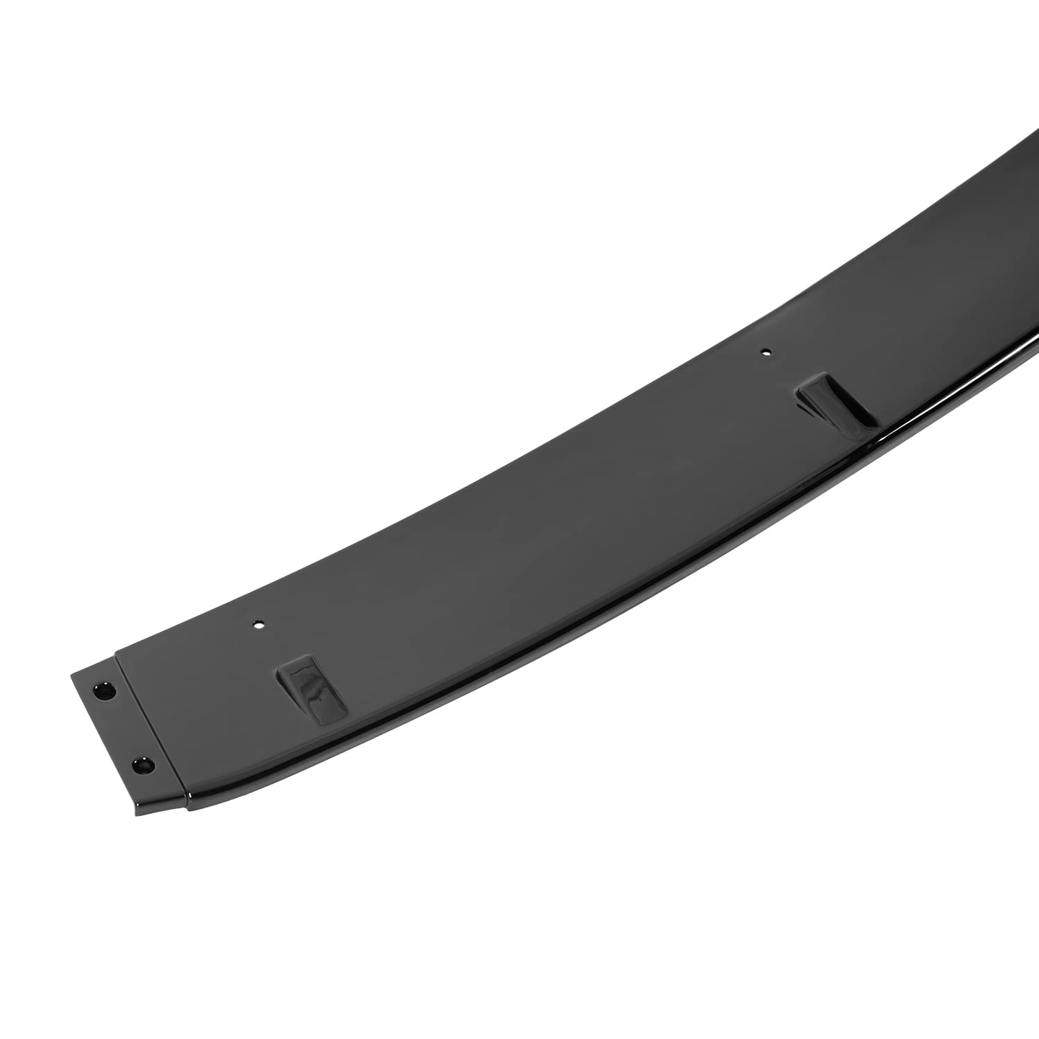 Glossy Black Spec-D Tuning Front Bumper Lip Spoiler Splitter 3PC Compatible with Lexus IS250 F-Sport 2014-2016