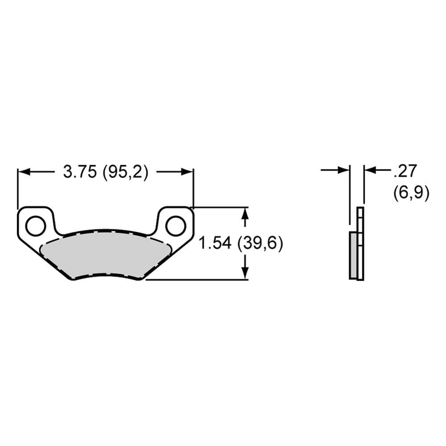 Brake Pads Wilwood BP-10 6407