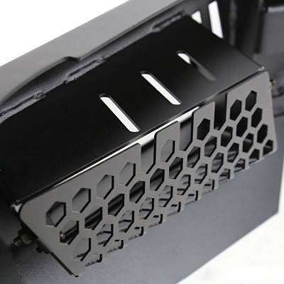 Heavy Duty Black Horse Armour Front Bumper I Front Bumper Matte Black Compatible with 2010-2010 Dodge Ram 2500|2011-2018 Ram 2500|2010-2010 Dodge Ram 3500|2011-2018 Ram 3500-AFB-RA25-10