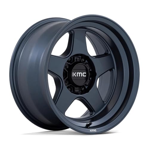KMC Wheels 17X8.5 LOBO 5X5.04.36 -10mm METALLIC BLUE - KM728LX17855010N