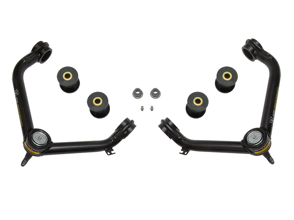 Tubular ICON Upper Control Arm/Delta Joint Kit, Compatible with 2019-Up Ram 1500, 218550DJ