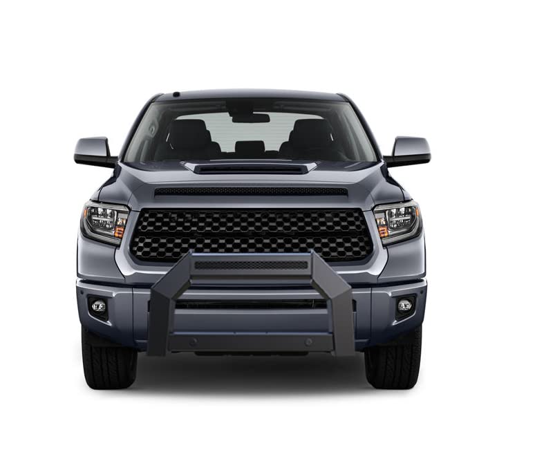 Bull Bar Black Horse Armour No Skid Plate Matte Black Compatible with 2007-2021 Toyota Tundra-AB-TO10-NL
