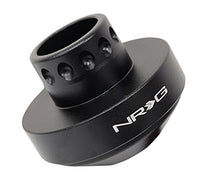 NRG Innovations Steering Wheel Quick Release NGR-SRK-RLMX3H Short Hub Spline Adapter, 6x70mm Bolt Pattern, Compatible With Can Am Maverick x3, Black Body