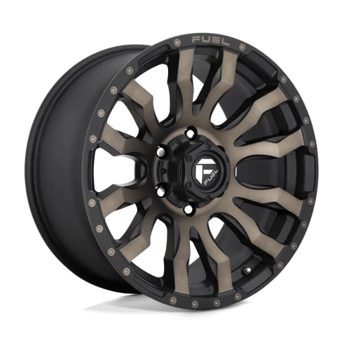 1PC Fuel D674 18X9 8X170 MT-BLK-DDT -12MM - D67418901745