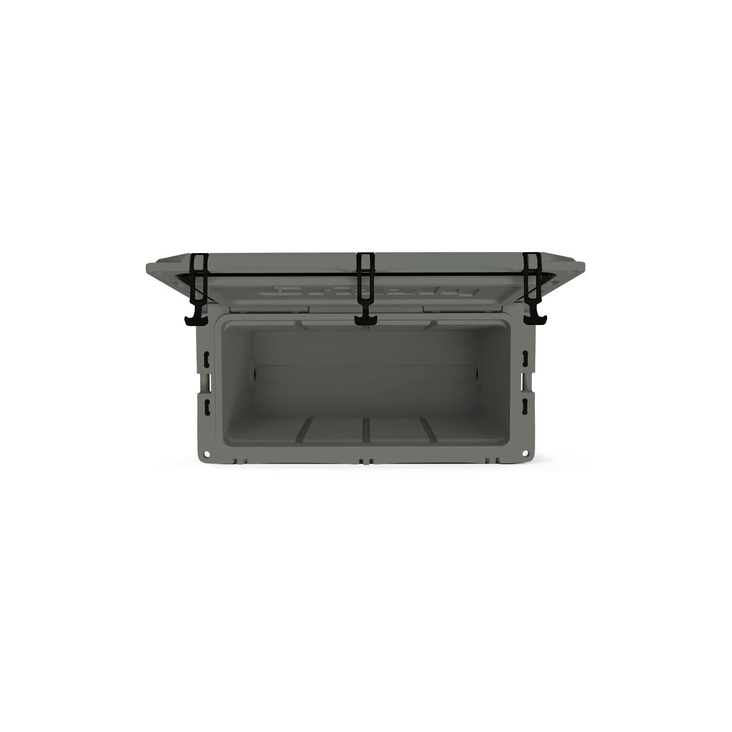 100 Cooler Grizzly | 100 qt Ice Chest Durable Rotomolded Insulated | Made in USA | Warranty for Life | for Beach Boat Camping Fishing Hunting | G100 | Lunar Green