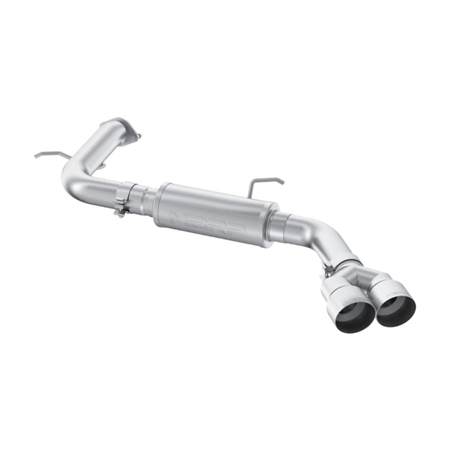 Single Dual Rear Exit Axle-Back Exhaust, S4712AL by MBRP 2021-2025 Elantra N-Line