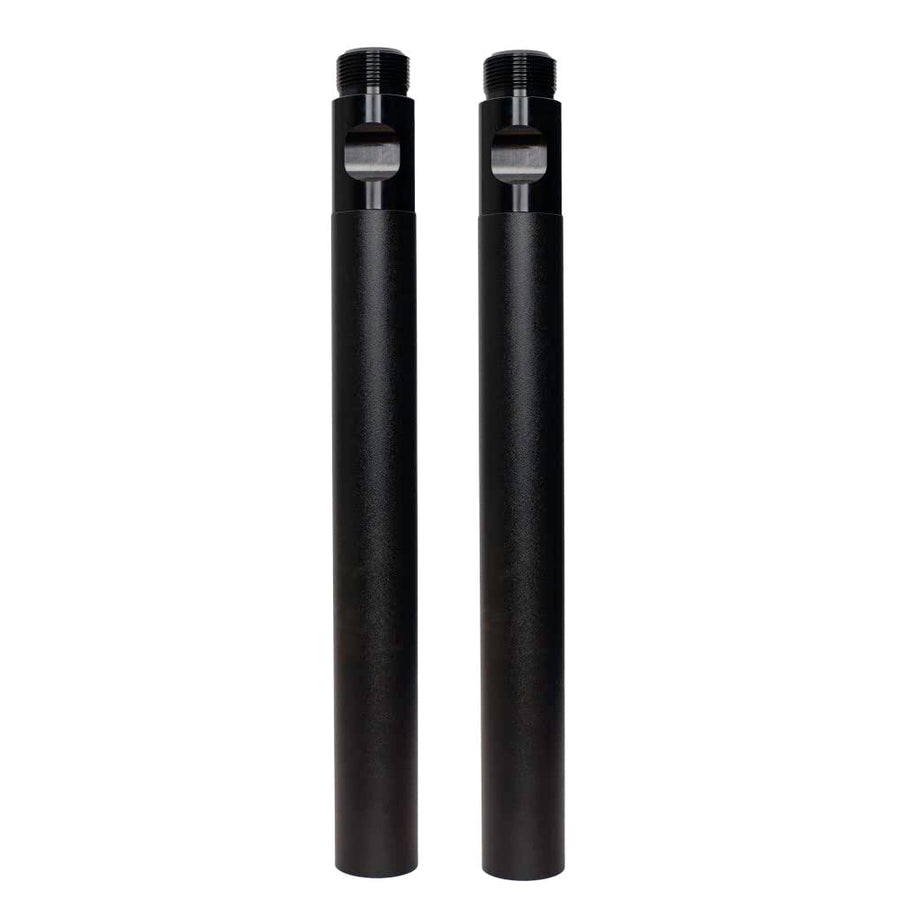 SEASUCKER Roof Rack, 12 in Extension Bars, Monkey Bars, Aluminum, Black Anodized, Sea Sucker Roof Rack Kits, Kit