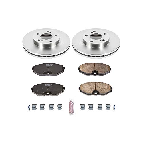 Power Stop Autospecialty KOE731 Front Replacement Brake Kit-OE Brake Rotors & Ceramic Brake Pads