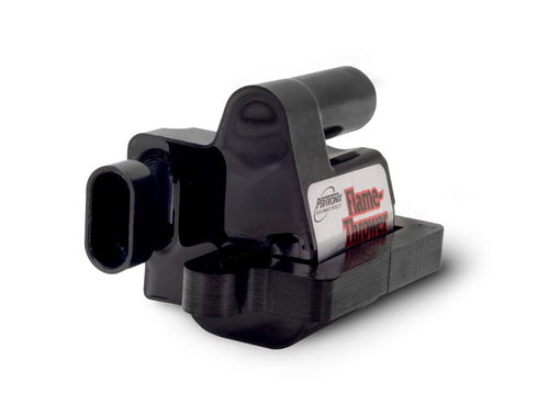 Pertronix Flame-Thrower Coil 4.8L,5.3L,6.0L,8.1L;Square;1999-07 Gm Truck; Single Coil; Optimized Coil Design for 15 Percent More Spark Energy; Direct OEM Replacement 12558693/19355500