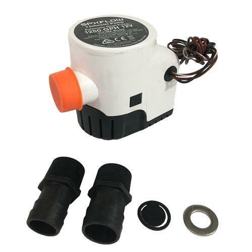 1250 GPH Johnson Pumps Ultima 32-47261-002 Bilge Pump, 12V
