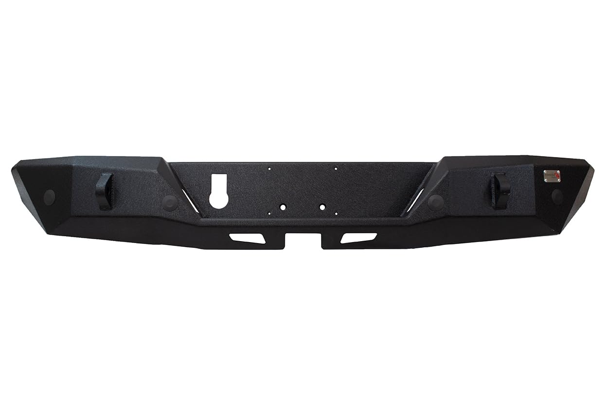 Fishbone FB22149 Offroad - Mako Mid Width Black Powder Coat Rear HD Bumper