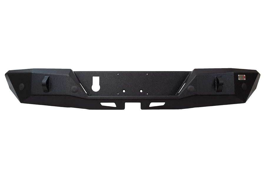 Fishbone FB22149 Offroad - Mako Mid Width Black Powder Coat Rear HD Bumper