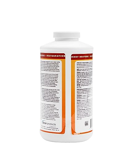1 Quart Dicor RP-CRP-Q Roof Cleaner/Activator - EPDM Rubber Roof Coating System