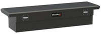 Ford F-150 TrailFX Tool Box 5.5 Foot Bed 2001-2026 Lockable Aluminum Crossover Low Profile, Single Lid, Diamond Tread, Matte Black, 19.25 Inch x 72 Inch x 13.5 Inch 8.6 Cubic Feet TrailFX 120723C