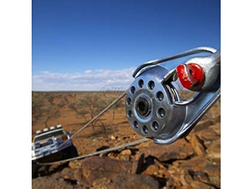 ARB Snatch Block 10100020A Recovery Pulley of 20000 lbs, Double The Pulling Force, Ultra Light Design, a Must for Winch Recovery