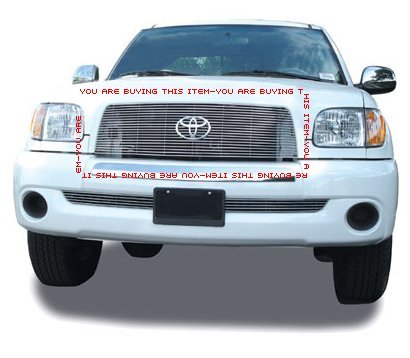 Horizontal T-Rex 21957 Polished Aluminum Billet Grille Overlay Bolt-On with Logo