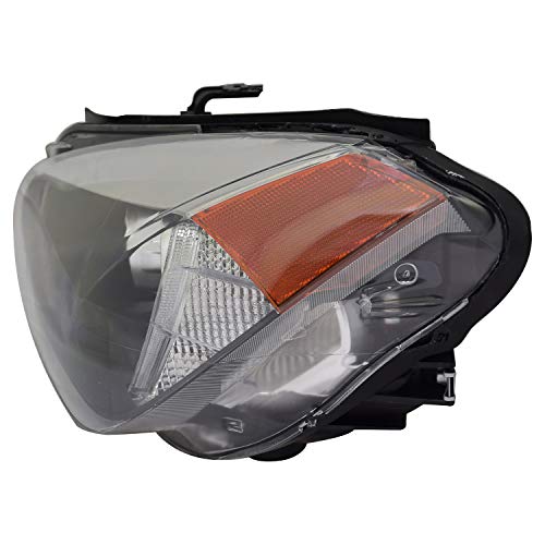 Left TYC Headlight Assembly Compatible with 2013-2015 BMW X1