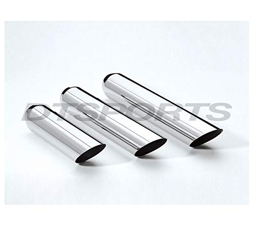 Different Trends Dt-253518Ac Texas Angle Tips 3.50In Exhaust Tip 2.50In Id/3.50In Od