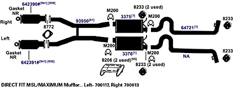 700013 AP Exhaust Products Muffler