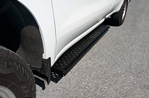 82017429-6.5" Romik RPD-T Series Black Running Boards