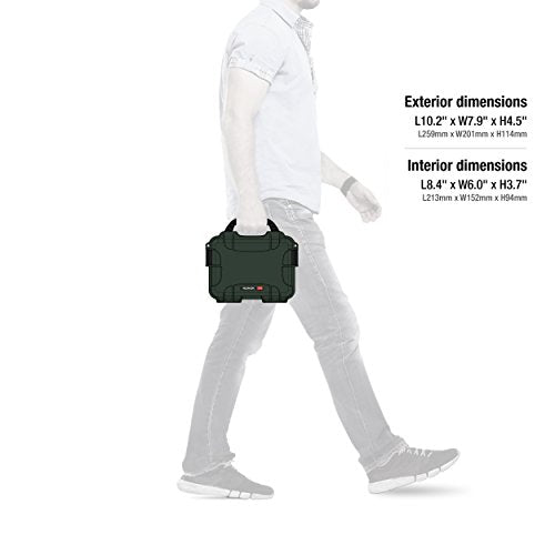 Olive Nanuk 904 Waterproof Hard Case Empty