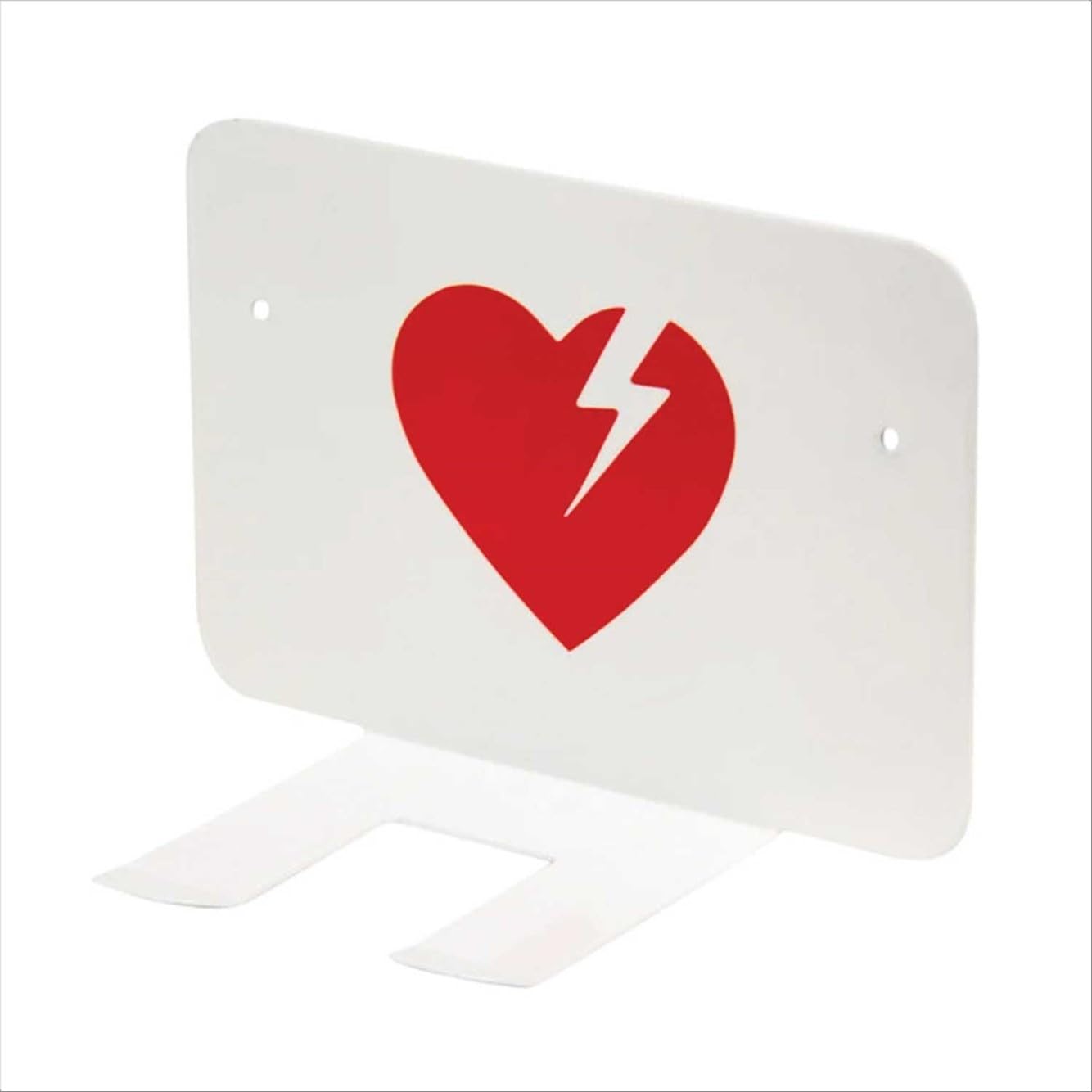 Wall Bracket White/Red for LIFEPAK CR2