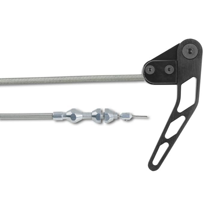 Hi-Tech Lokar XHR-1100HTRIGHT Black Stainless Hood Release Cable Kit