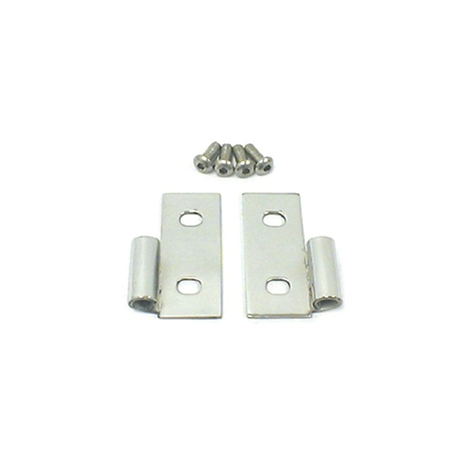 Lower Rugged Ridge Door Hinge Brackets for Jeep Wrangler & CJ (1976-2006)