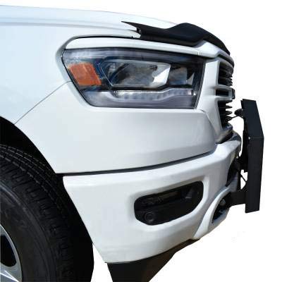 Off Road Black Horse Armour Bull Bar No Skid Plate Matte Black Compatible with 2019-2023 Ram 1500 (Excl. Rebel & TRX Trim,19-23 Ram 1500 Classic) (Excl.Rebel & Warlock Trims)-AB-DO11-NL