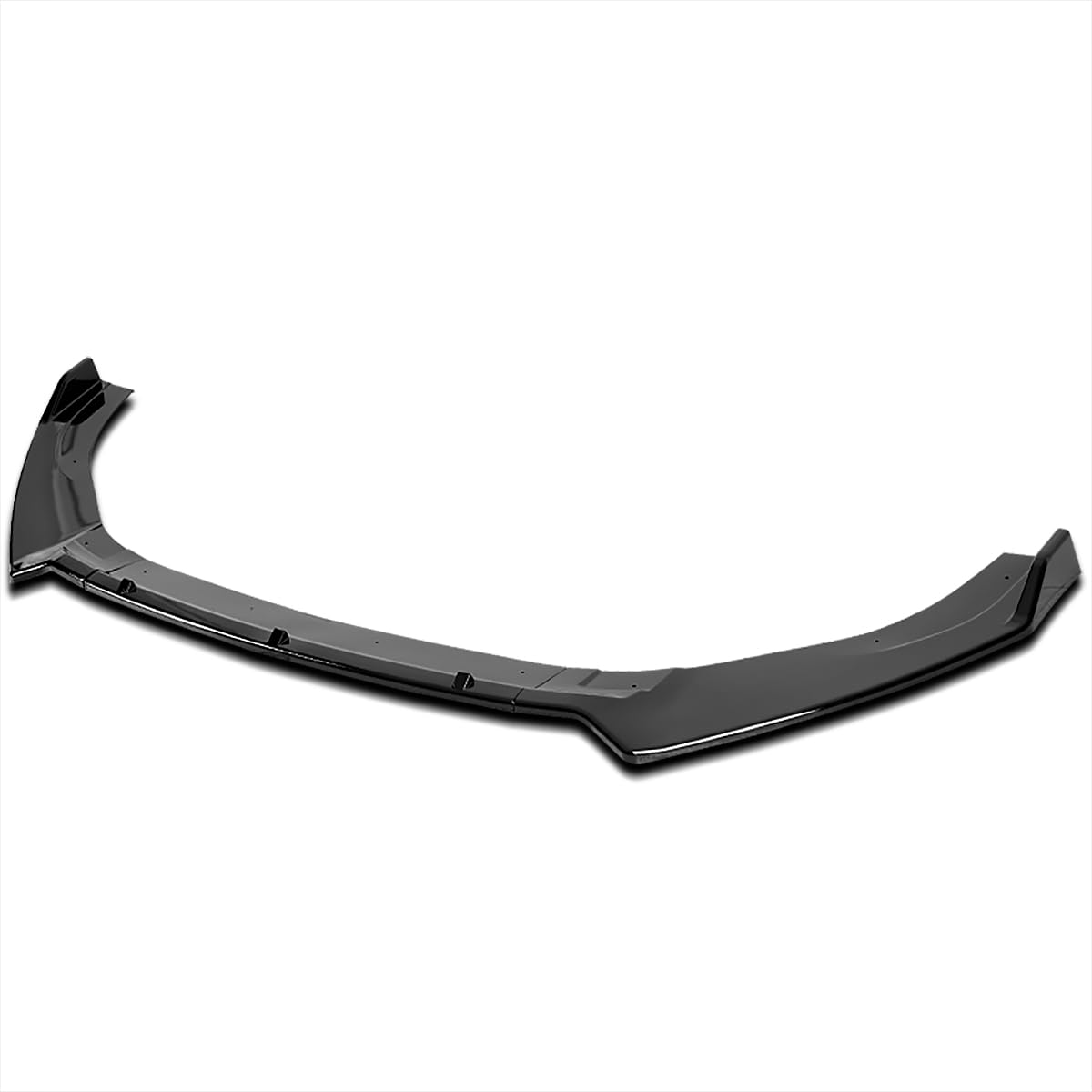 Glossy Black Spec-D Tuning Front Bumper Lip Compatible with 2014-2020 Volkswagen Golf Mk7